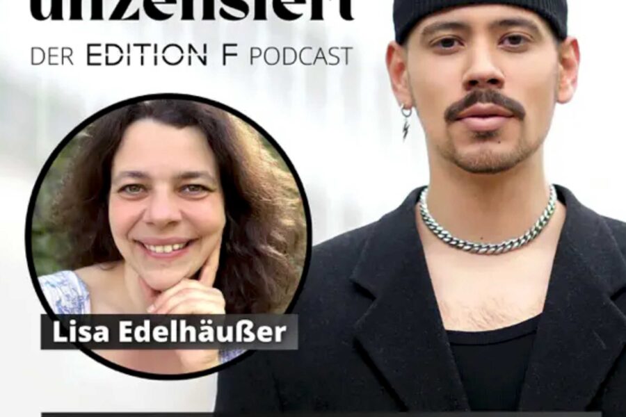 Titelbild vom Podcast echt & unzensiert mit Lisa Edelhäußer von der Akademie für selbstbestimmte Bildung zum Thema Freie Bildung