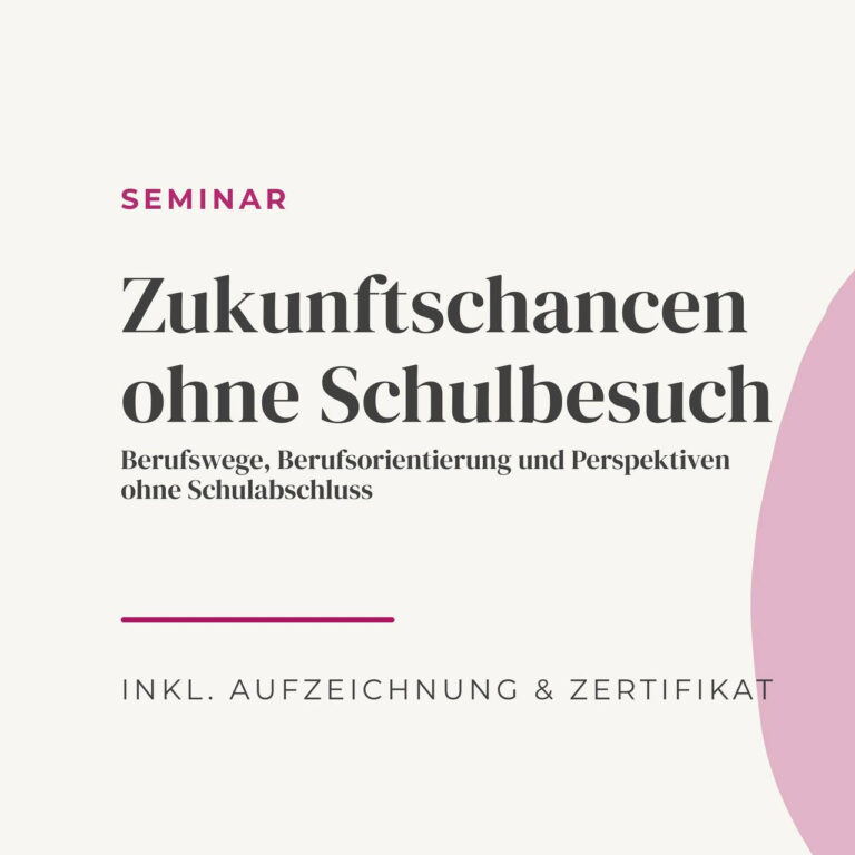 Produktbild Seminar Zukunftschancen